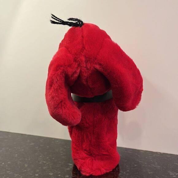 Dakin Clifford The Big Red Dog Hand Puppet from 1990 12" - Picture 5 of 7